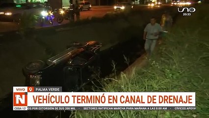 aparatoso accidente de tránsito