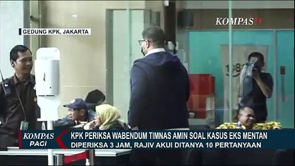 Diperiksa Selama 3 Jam, Politisi Nasdem Rajiv Ngaku Dicecar 10 Pertanyaan oleh Penyidik KPK