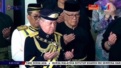#AgongKita: Bacaan doa keberangkatan Sultan Ibrahim