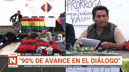 Parlamentarios del ala "evista" anuncian posible suspensión de la huelga