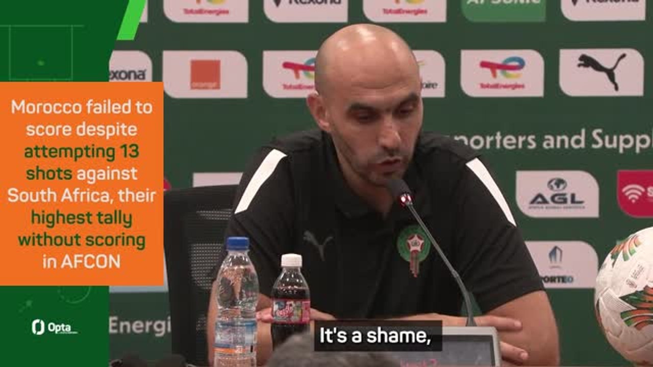 Regragui 'takes responsibility' for Morocco shock AFCON exit