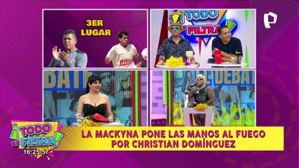 Karla Tarazona explota al ser consultada por el ampay de Christian Domínguez: "No me interesa"