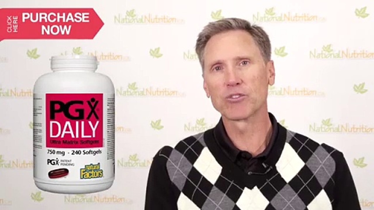 Natural Factors PGX Daily to Control Appetite with Healthy Blood Sugar Levels: Dr. Michael T. Murray