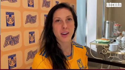 “Ser campeona del mundo era un techo, pero me queda ganar con Tigres” sentenció Jennifer Hermoso