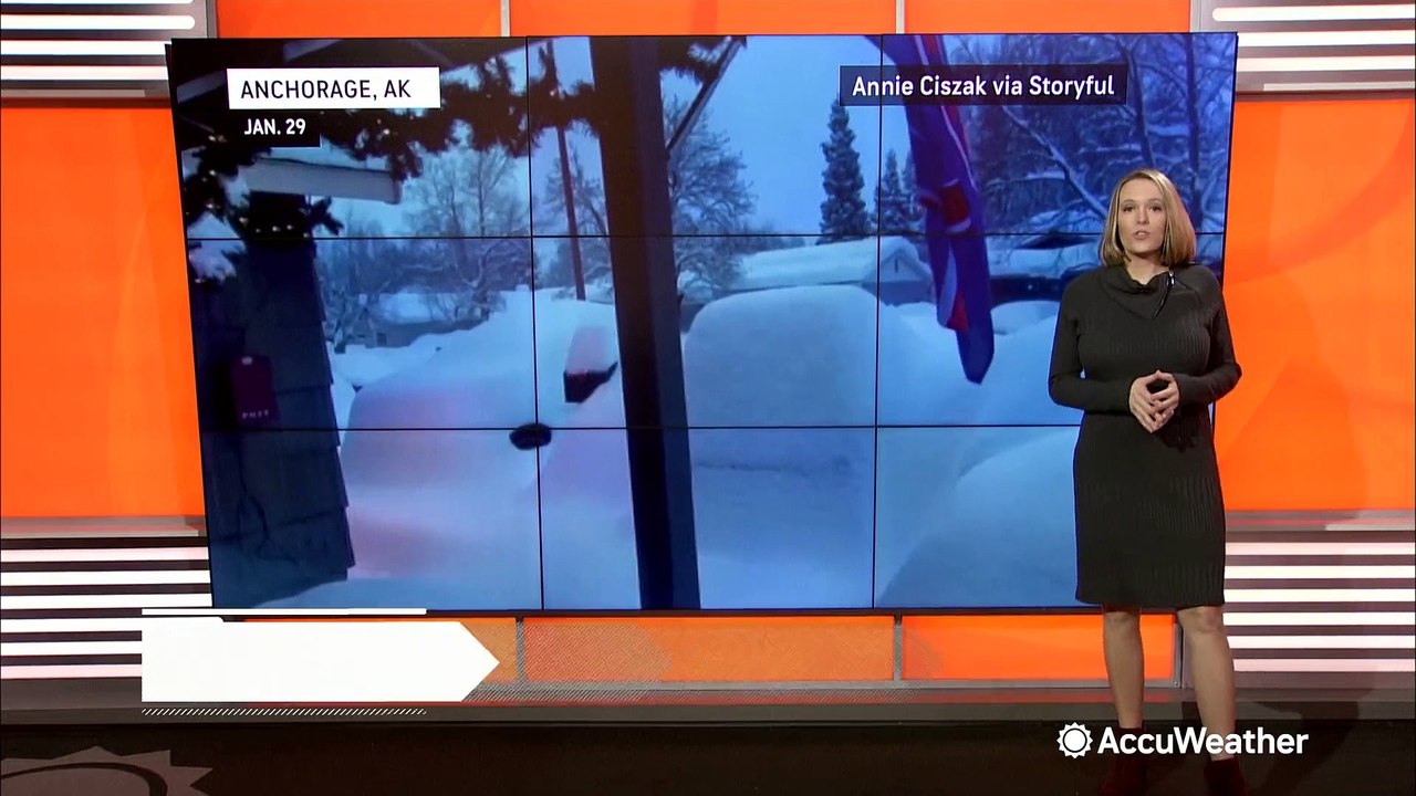 Anchorage hits snowfall milestone this January