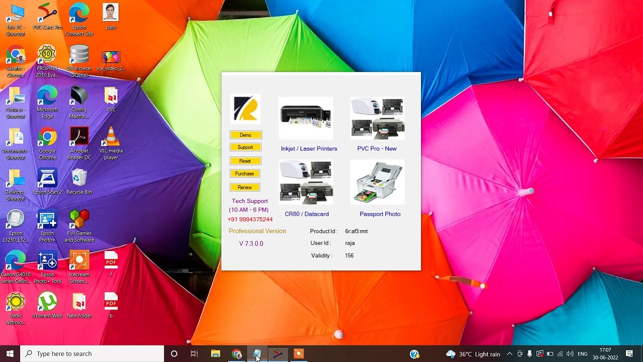HOW TO RESET KEY FOR  ACTIVATION