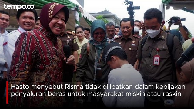 Mensos Risma Disebut Tidak Dilibatkan dalam Penyaluran Bansos Raskin