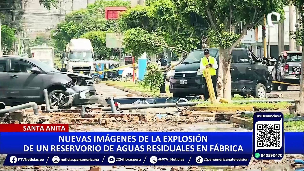 Santa Anita: salen a la luz nuevas imágenes de la explosión en fábrica que dejó tres muertos
