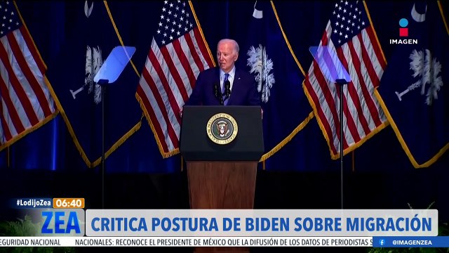 López Obrador critica la postura de Joe Biden sobre la migración