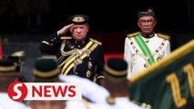 Sultan Ibrahim arrives at Istana Negara, welcomed by PM Anwar