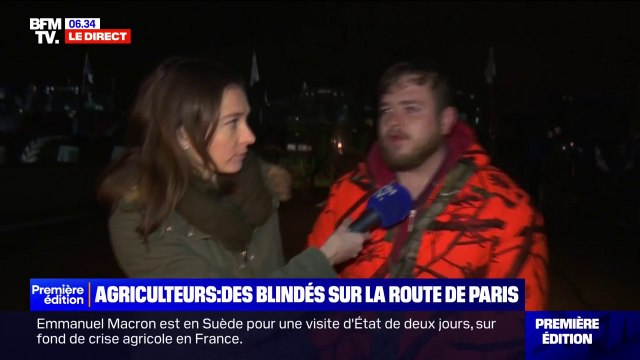 Yvelines: Le programme de la journée va être de tenir ce lieu-là témoigne le président des Jeunes Agriculteurs