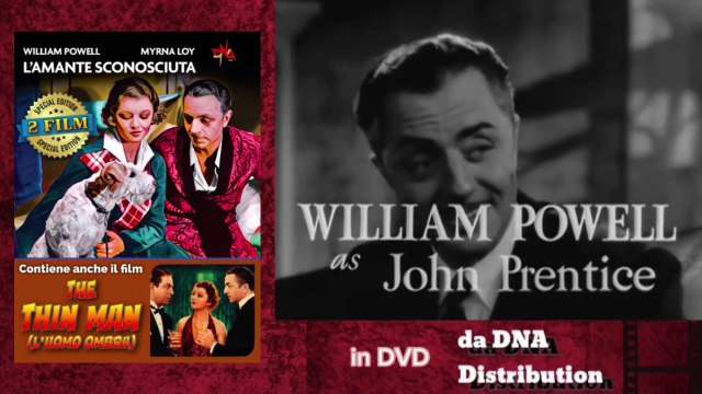 L'AMANTE SCONOSCIUTA (1934) + THE THIN MAN (L’uomo ombra, 1934) - 2 Film (Dvd)