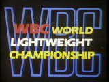 Jim Watt Vs Sean O'Grady - boxing - WBC world lightweight title