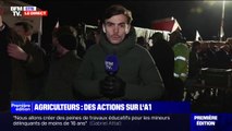 Colère des agriculteurs: 300 tracteurs du Nord sont arrivés sur le barrage de l'autoroute A1