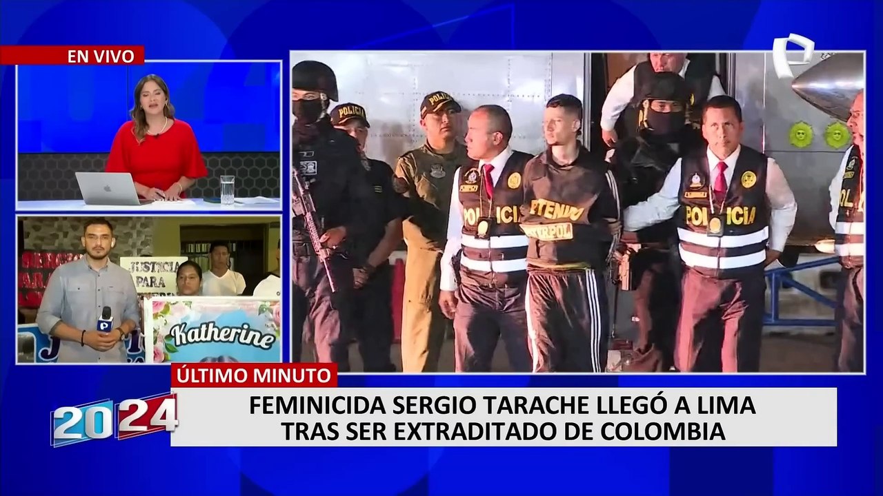Madre de Katherine Gómez tras llegada de Sergio Tarache a Lima: “Ahora esperamos la cadena perpetua”