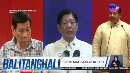 Hamon ni Duterte kay PBBM: Magpa-Blood Test at Magkaisa 🩸