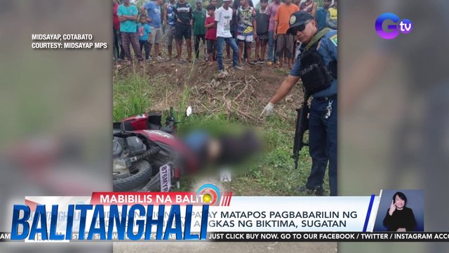 Indian national, patay matapos pagbabarilin ng riding-in-tandem | BT