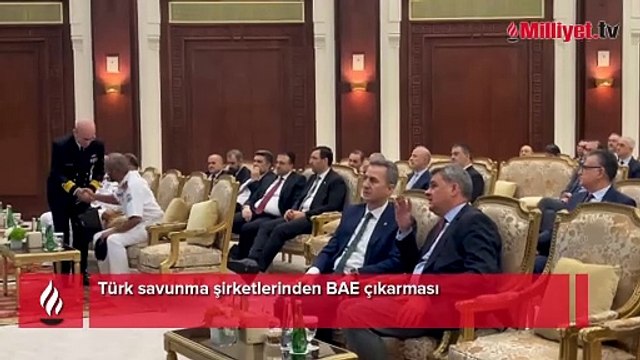 Türk savunma şirketlerinden BAE çıkarması