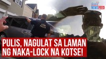 Pulis, nagulat sa laman ng naka-lock na kotse! | GMA Integrated Newsfeed