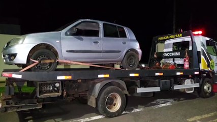 Clio com queixa de furto é localizado no bairro Universitário