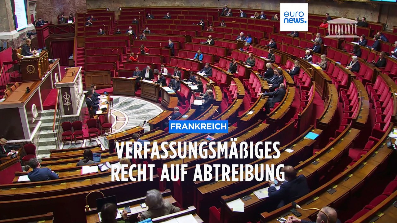 Verfassungsgemäßes Recht auf Abtreibung nimmt 1. Hürde in Frankreich