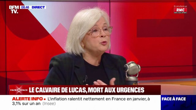 Lucas mort aux urgences: Catherine Vautrin affirme qu'une enquête est déjà lancée auprès de l'inspection générale de l'action sociale