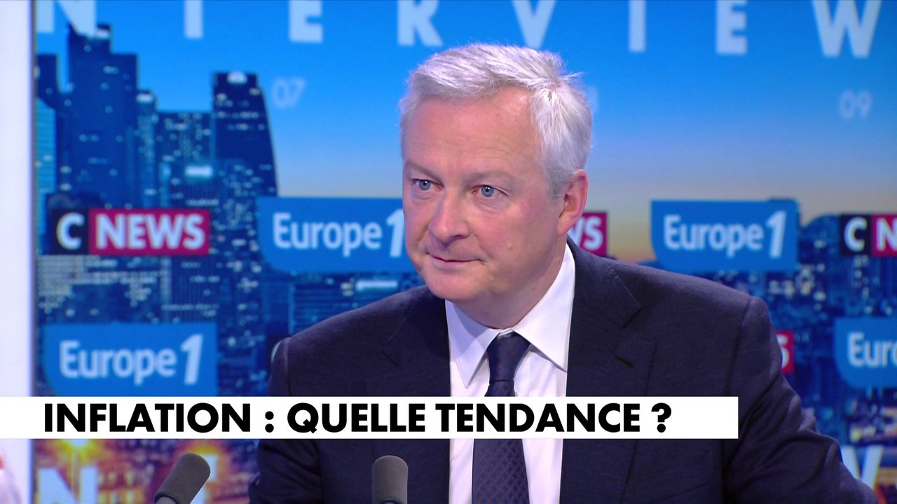 Bruno Le Maire : «Je me suis engagé à ce que l’inflation décroisse rapidement. Les engagements que je prends, je les tiens»
