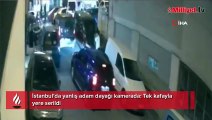 İstanbul'da 'yanlış anlaşılma' dayağı! Tek kafayla yere serdi