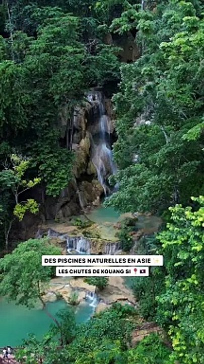Les chutes de Kuang Si au Laos 