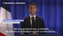 Macron: Russland darf diesen Krieg nicht gewinnen