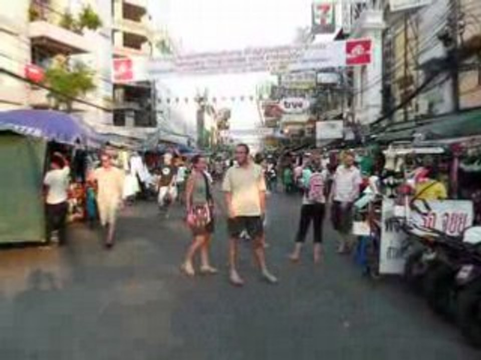 Le Fil Rouge de Bangkok - Khao San Road - Thailande