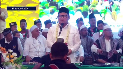 [FULL] Orasi Politik Cak Imin Terima Dukungan Ulama di Sumenep, Singgung Proses Penghitungan Suara