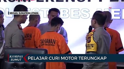 Motor di Parkiran Sekolah Dicuri Siswa
