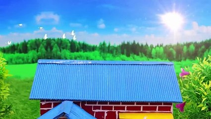 Mini tractor Bean Farming | Cartoon Video for farming.