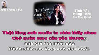 Karaoke Tình Yêu Mang Theo - Chu Thúy Quỳnh