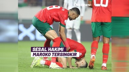 Timnas Maroko Tersingkir di Piala Afrika 2023, Begini Ekspresi Achraf Hakimi
