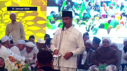 Télécharger la video: Reaksi Capres Anies Baswedan Diteriaki Sorry Ye oleh Pendukungnya di Sumenep