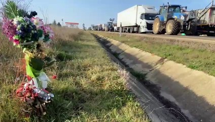 Tractores en la carretera
