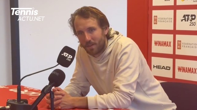 ATP - Montpellier 2024 - Lucas Pouille : Je croise les doigts pour pouvoir enchaîner les tournois