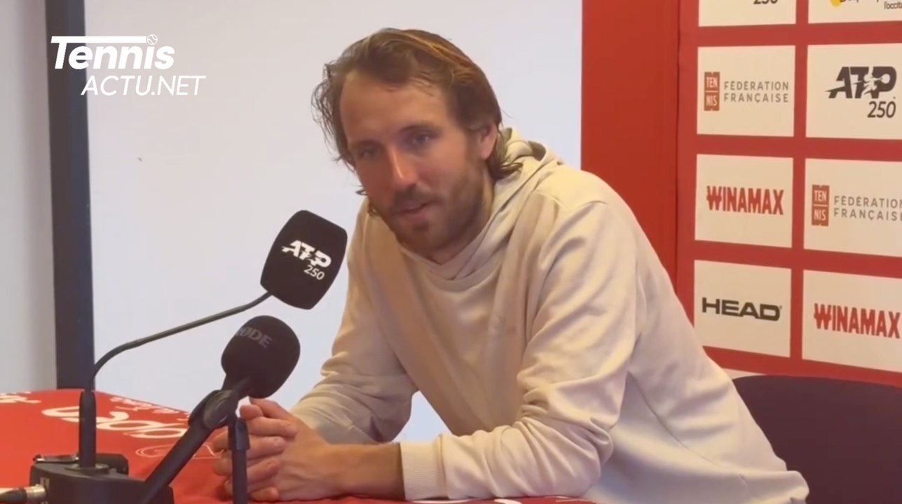 ATP - Montpellier 2024 - Lucas Pouille : "Je croise les doigts pour pouvoir enchaîner les tournois"