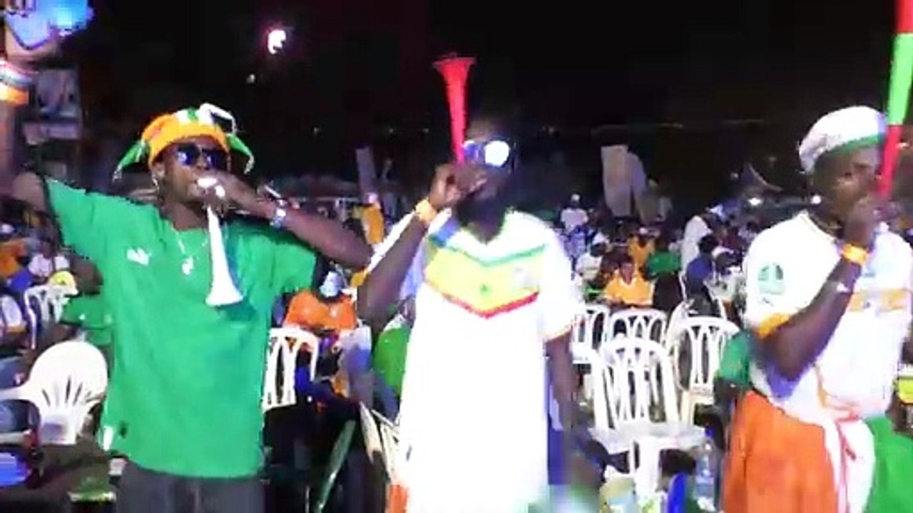 Can 2023 :  Ambiance au village can de la RTI après la victoire des Eléphants