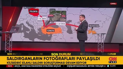SON DAKİKA: Emniyet paylaştı: İşte Sarıyer'deki kilise saldırganları...