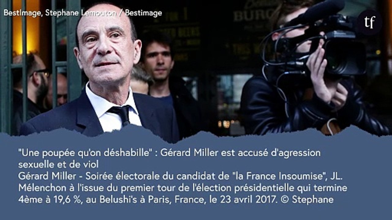 "Il touchait mes seins" : Gérard Miller est accusé d'agressions sexuelles et de viol