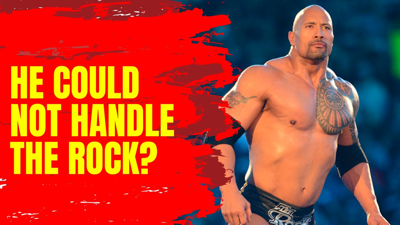John Cena couldn't handle The Rock!