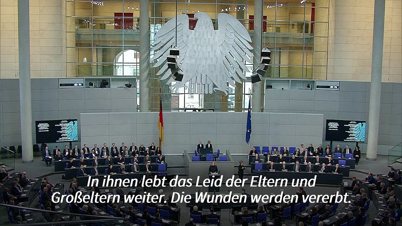 Bundestag gedenkt der Opfer der Nationalsozialismus