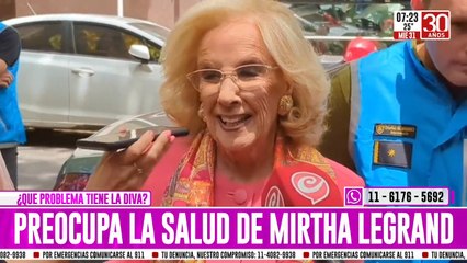Preocupa la salud de Mirtha Legrand ¿qué le pasa a la diva?