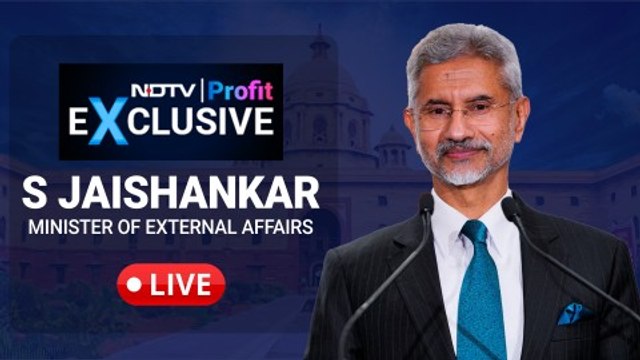 NDTV Profit Exclusive With External Affairs Minister S Jaishankar