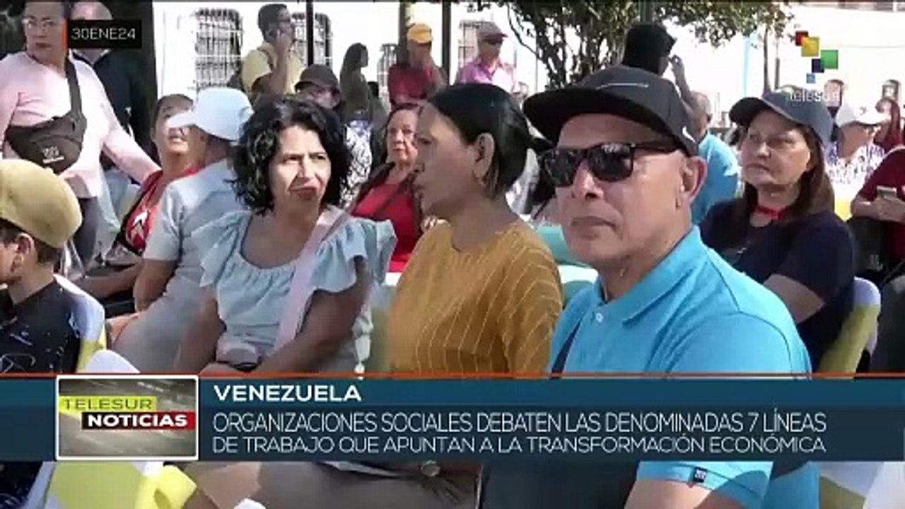 Venezolanos debaten sobre las líneas de trabajo para la transformación y recuperación económica