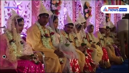 বাগবাজারে আয়োজিত গণ বিবাহ অনুষ্ঠান