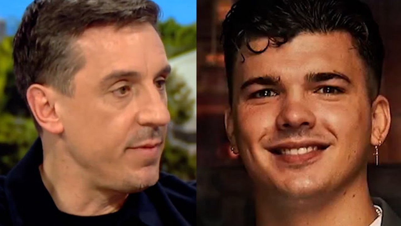 Gary Neville makes kind offer to The Traitors winner Harry Clark after chance meeting